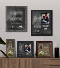 25th Wedding Anniversary Gifts for Couples, Silver 25th Anniversary Card