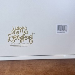 Happy Everything! Coton Colors – Magnetic Dry Erase 18in Wall Calendar – NEW NIB