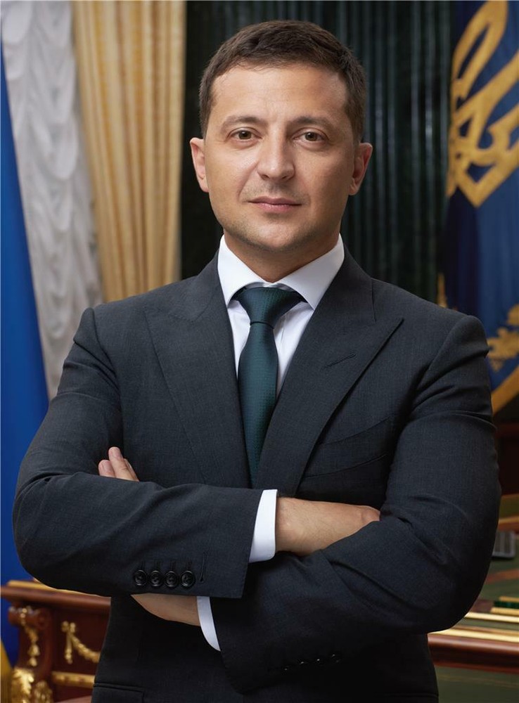 Volodymyr Zelenskyy GLOSSY POSTER PICTURE PHOTO PRINT BANNER ukraine pres 8213