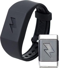 Pavlok Shock Clock 3 | Smart Alarm for Heavy Sleepers and Habit Black