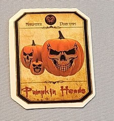 PUMPKIN HEADS SMALL STICKER DECAL WITCHCRAFT POTION SPELL WITCH GOTH
