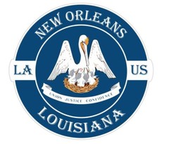 New Orleans Louisiana Sticker Decal A707