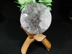 Sphere Stand Solid Wood Folding Handmade Medium Sized