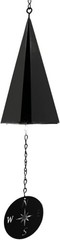 Iron Triangle Wind Bell, Triangle Chime | Rustic Yard Decor Triangle Bell