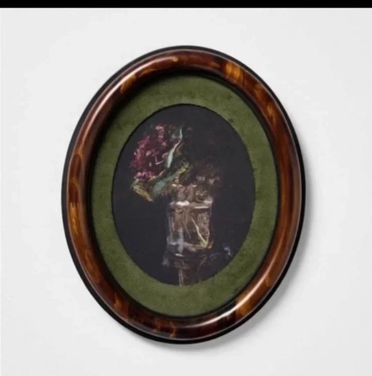 Oval Frame Floral Wall Art – Threshold designed with Studio McGee