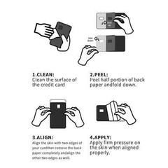 Mexican Express Silver Eagle Vinyl Credit Card Sticker Debit Card Sticker – 2 Pk