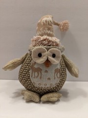 Tweed Cabin Theme Decorative Owl Plush