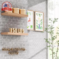 8Pcs/Set 10inch Floating Shelf Brackets，Blind Shelf Supports，Hidden Brackets for