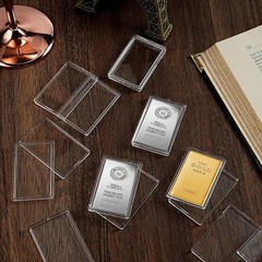 5-200x Clear Acrylic 1 Oz Silver Bar Capsule Holder Storage Case Container Box
