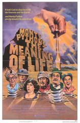 Monty Python’s Meaning Of Life Movie Poster Print 17 X 12 Reproduction