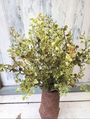 12″ Faux Realistic Baby Grass Greenery Pick Stem – Spring Greenery- Everyday