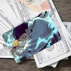 Credit card Skin PACK Jujutsu kaisen X4 | JJK Custom Debit Card Sticker