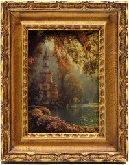 Small Vintage Picture Frames 2.5 X 3.5 – Mini Ornate Wallet Size Frame, 2.5 X 3.
