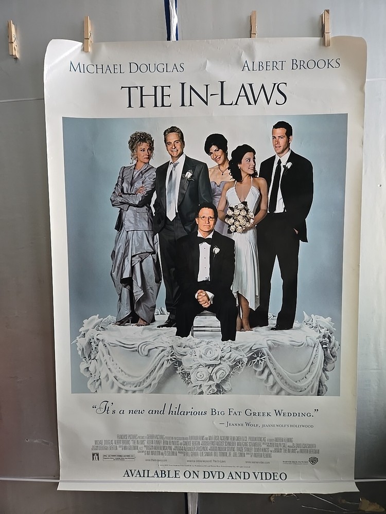 «The In-Laws» Original DVD Release Poster, 26″ x40″, Used, Good Condition