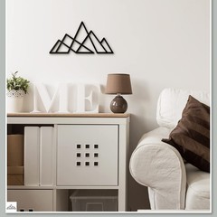 Demissle Mountain Scene Metal Wall Decor Black Rustic Mountain Signs Metal Wa…