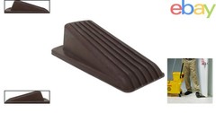 Rubber Door Wedge with Dimensions 4.75 x 2.13 Inches for Maximum Stability