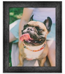 11×22 Frame Black Barnwood Picture Frame Photo Frame UV Acrylic, Acid Free