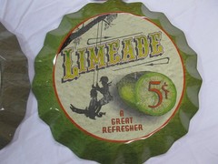 Ohio Wholesale Inc. Home Decor Nostalgic Metal Bottle Cap Wall Signs Set Of 6