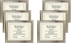 STUDIO 500 11×14 Document/Picture Frames Antique Gold, Champagne, Silver