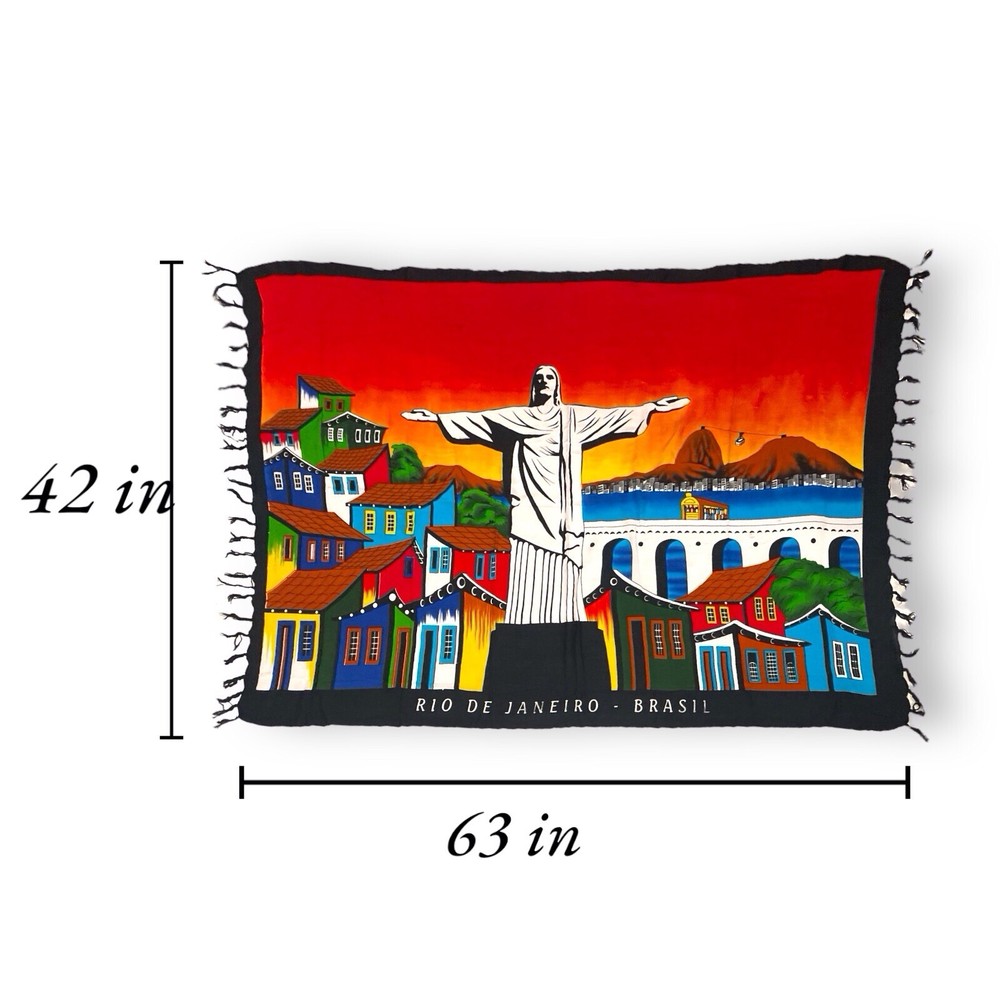 Rio De Janeiro-Brazil Tapestry 63 x 42 In