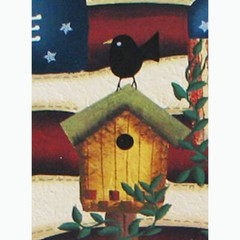 NWT Land of the Free Home of the Brave Wall Plaque with Hooks 12-1/4″ Square