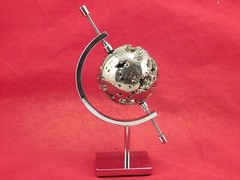 Display Stand CALIPER Type Adjustable Chrome Medium Size