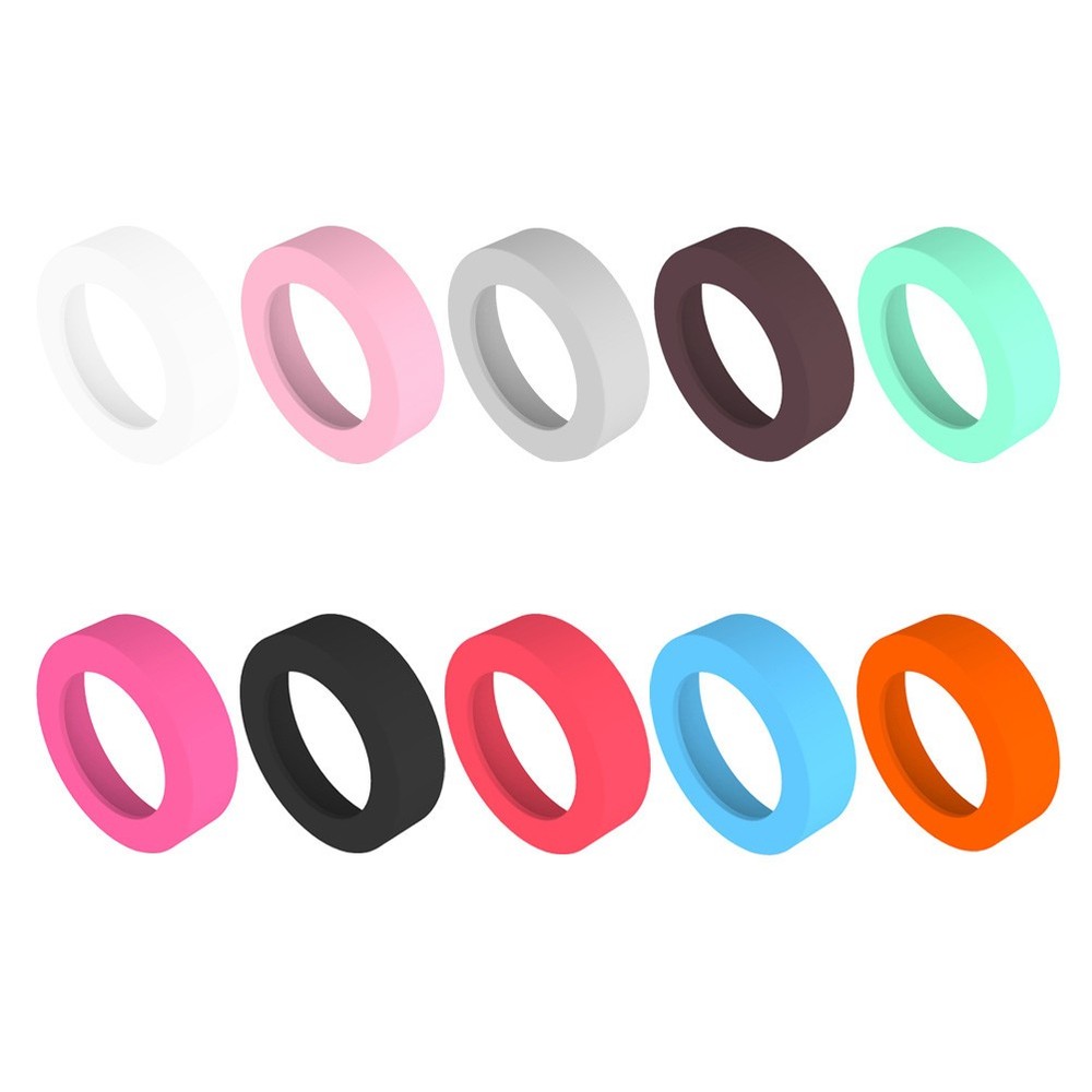 10 Pcs Portable Bottle Protective Cover Insulated Cup Silicone Mat Sleeve