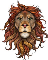 LION PATTERNED DECAL STICKER 3M USA MADE TRUCK BIKE VEHICLE WINDOW WALL CAR