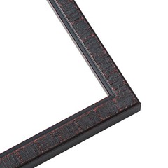13×15 Rustic Brown Real Wood Picture Frame Width 0.75 inches | Interior Frame De