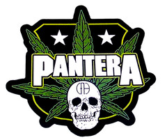 PANTERA – «Cowboys From Hell» LARGE Die Cut Sticker Decal Official Music Band
