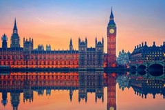 Big Ben and Houses of parliament London Cool Wall Decor Art Print Poster 24×36