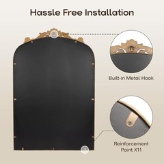 Gold Anthropologie Vintage Mirrors for Wall, 24″ x 36″ Antique 36″L x 24″W