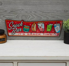 Home Theatre Snack Bar Lenticular Wall Decor Vintage Drive-in Movies 6×20 in