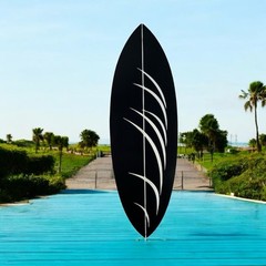 Surfboard Vinyl Decal for car Windows Laptops Any Smooth Surface design #8