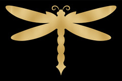 Dragonfly Vinyl Art Decal Sticker Car Truck RV Door Window Wall Laptop Tablet