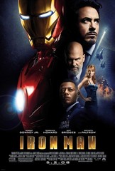 Iron Man Movie Poster Print 12×18 16×24 Marvel MCU Decor Art Home Theater