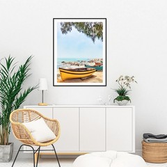 Beach Ocean Relaxing Wall Art Poster Print BS100-55_0