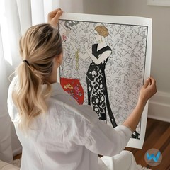 Elegant Art Deco Wall Art Poster – Timeless Vintage Style Home Decor