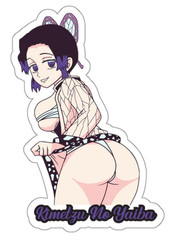 Sexy Waifu Anime Stickers Kimetzu no Yaiba Female Character Aesthetic Artwork