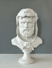 Large Hercules Bust Statue, 50 cm/20 in, Greek Mythology, Bust Sculpture