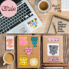 300PCS Positive Motivational Words Stickers for Adults, Waterproof Vinyl Inspira