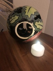 Flamingo High Gloss Decorative Sphere
