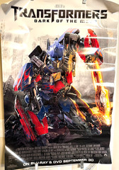 Rare 2011 Transformers Dark Of The Moon Movie Poster 24″x36″ Glossy Film Promo