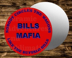 Metal Sign Bills Mafia Buffalo football Wreaths Crafts & miniatures Projects