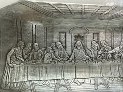 Wendell August Last Supper 12×6 Inches Handmade