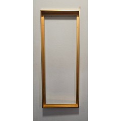 Pixy Gold Floating Canvas Frame 16.5 x 46.5 Shadow Box Gallery Wall Frame