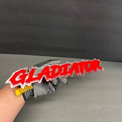 1x Gladiator Custom Text 3D Acrylic Car Emblem Badge Multicolor Laser Cut decal