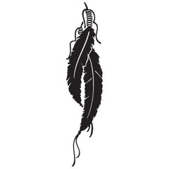 INDIAN FEATHER CHOPPER BIKE FENDER TANK CAR WINDOW VINYL DECAL STICKER (IN-01)