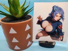 (4.5 Inches) Konan (Oppai) – Water-Resistant Vinyl Sticker