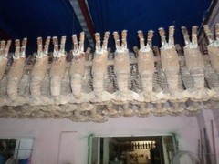 Hand made bamboo model big Lobster for wall decoration